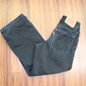 Boy's Black LEVI 550 jeans